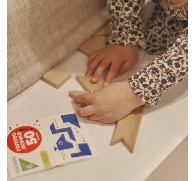 Ігротеко Розвиваюча іграшка Ігротеко Танграм 6 елементів (900569)