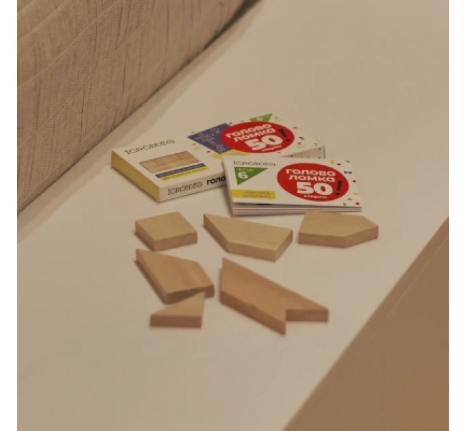 Ігротеко Розвиваюча іграшка Ігротеко Танграм 6 елементів (900569)