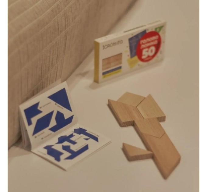 Ігротеко Розвиваюча іграшка Ігротеко Танграм 6 елементів (900569)