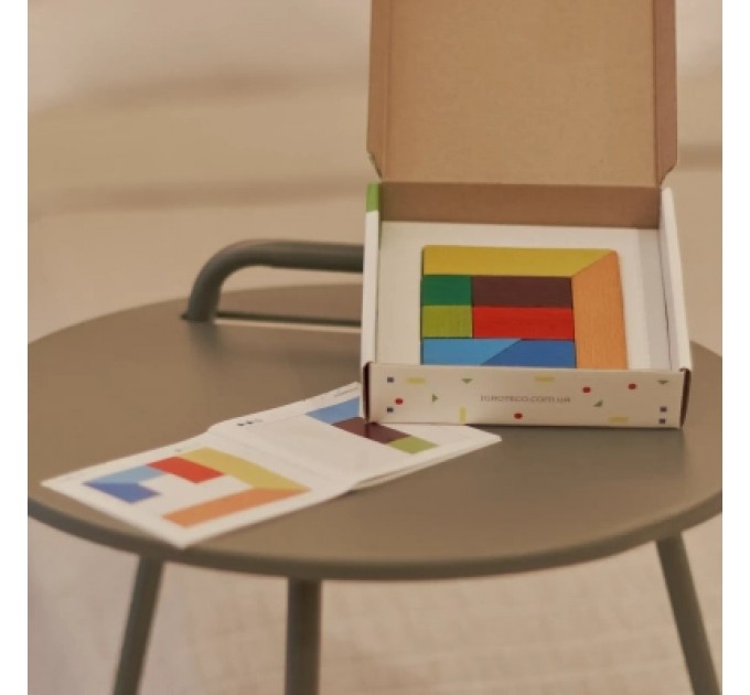 Ігротеко Розвиваюча іграшка Ігротеко Танграм 8 ел. + картки із завданнями (900446)