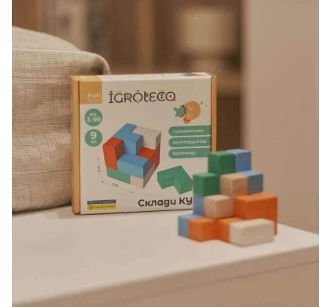 Ігротеко Розвиваюча іграшка Ігротеко Склади КУБ (900170)