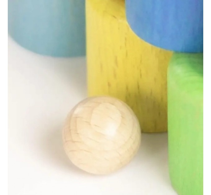 Ігротеко Розвиваюча іграшка Ігротеко Дерев'яний сортер Веселка (900712)