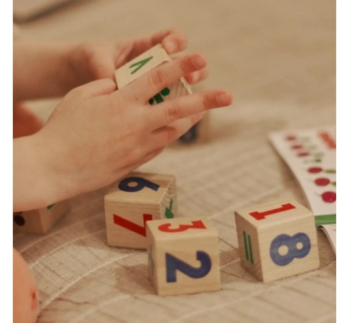 Ігротеко Кубики Ігротеко дерев'яні Математика (900736)