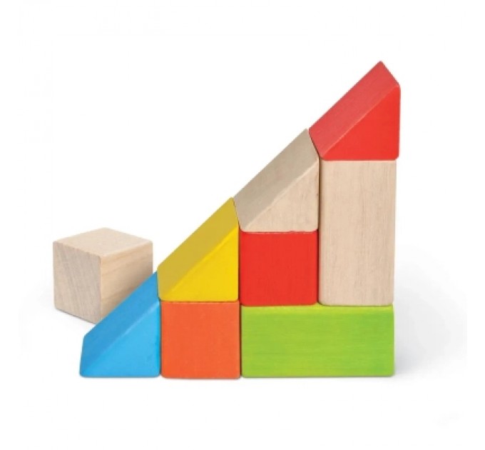 Ігротеко Кубики Ігротеко логічні кольорові 9 шт (900163)