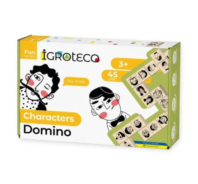 Ігротеко Настільна гра Ігротеко Доміно Персонажі (900620)