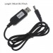 SK Кабель живлення SK USB-DC5.5mmx2.1 12V 1m Black (40002274412095.5x2.1)