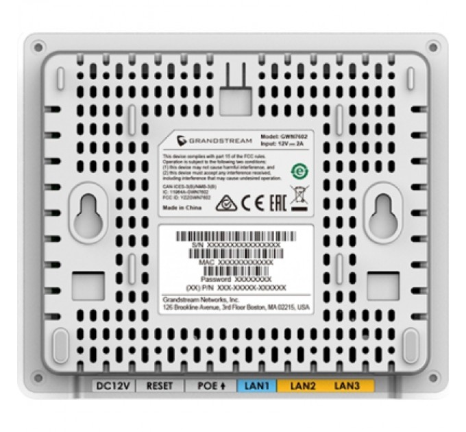 Точка доступу Wi-Fi Grandstream GWN7604