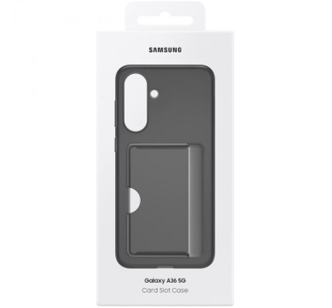 Samsung Чохол до мобільного телефона Samsung Galaxy A36 (A366), Card Slot Case black (EF-OA366TBEGWW)