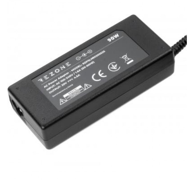 Rezone Блок живлення до ноутбуку Rezone Lenovo 90W 20V 4.5A 5.5*2.5 (RZPSLN90205525)