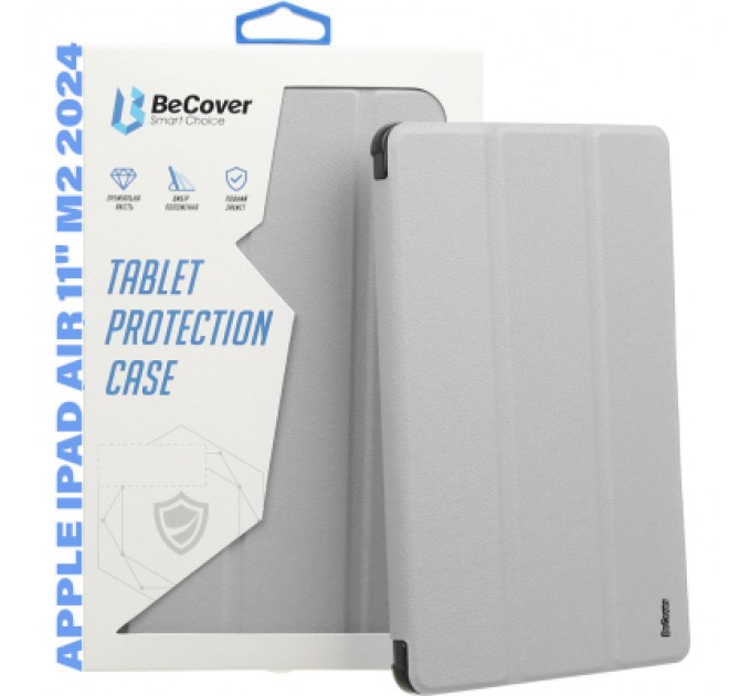 Чохол до планшета BeCover Soft Edge TPU Apple iPad Air 11" M2/M3 (2024/2025) Gray (711705)