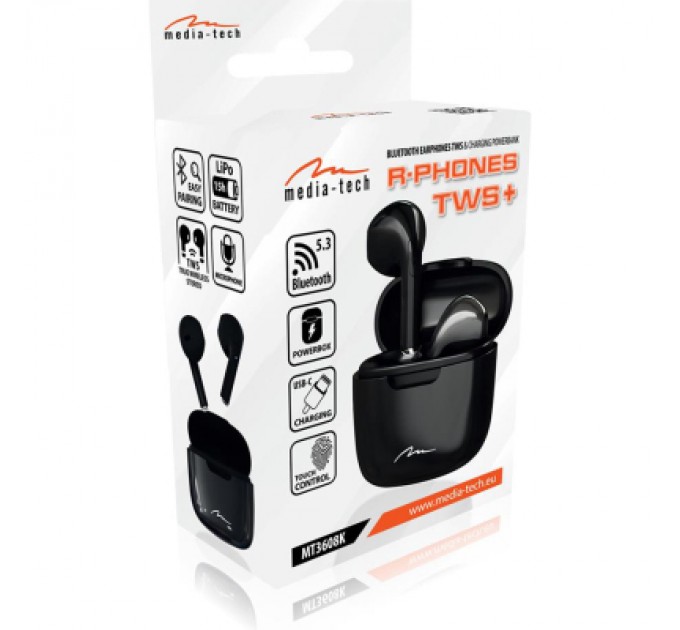 Media-Tech Навушники Media-Tech R-Phones Black (MT3608K)