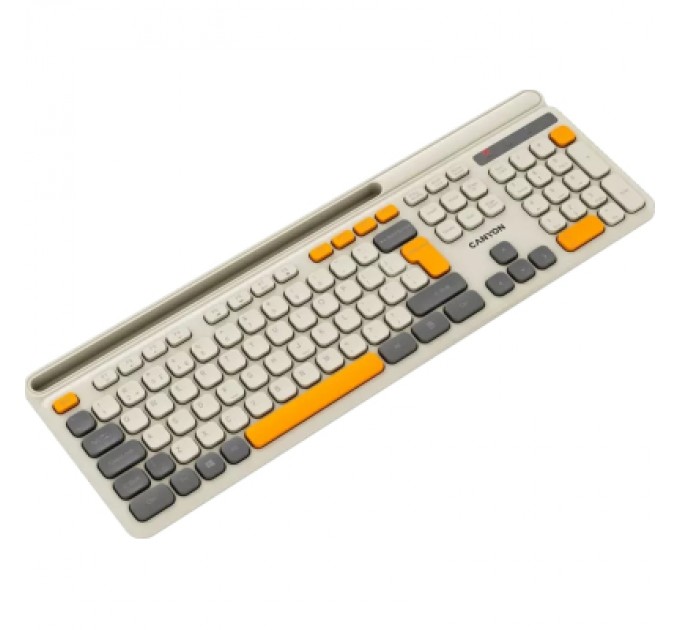 Клавіатура Canyon HKB-W03 Wireless UA Beige (CNS-HKBW03BG)