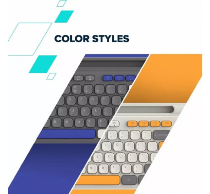 Клавіатура Canyon HKB-W03 Wireless UA Beige (CNS-HKBW03BG)