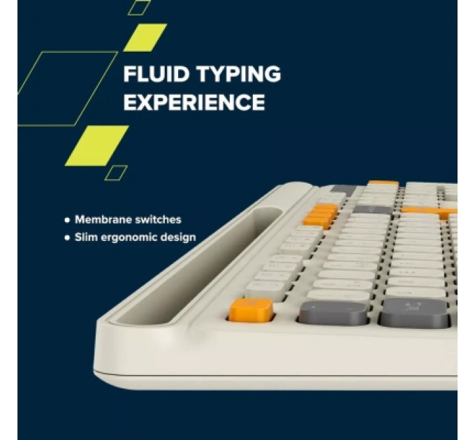 Canyon Клавіатура Canyon HKB-W03 Wireless UA Grey (CNS-HKBW03DG)