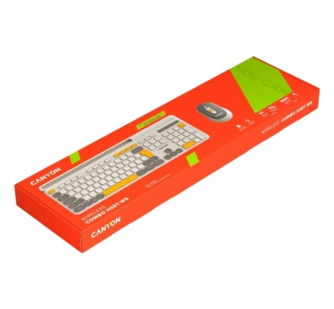 Комплект Canyon HSET-W5 Wireless UA Beige (CNS-HSETW5BG)