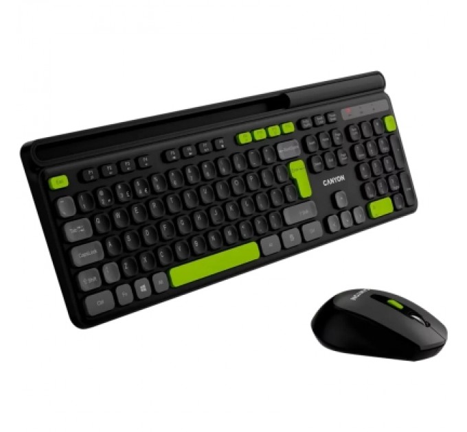 Canyon Комплект Canyon HSET-W5 Wireless UA Black (CNS-HSETW5BK)