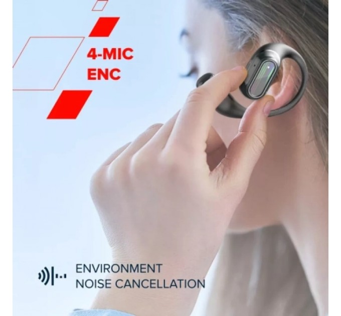 Canyon Навушники Canyon OnFlow 12 OWS ENC Black (CNS-TWS12BK)