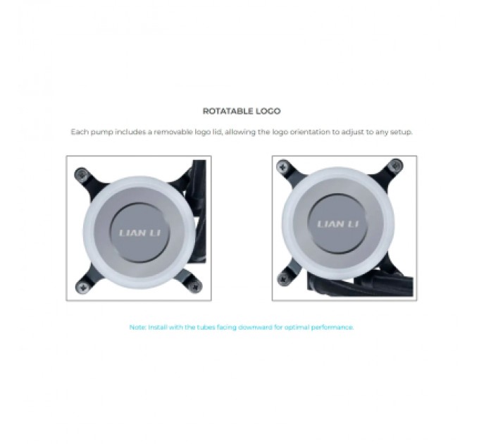 Lian Li Система рідинного охолодження Lian Li GA II Lite 240P, Black (G89.GA2L24PB.00)