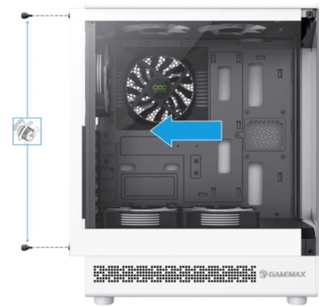 Gamemax Корпус Gamemax Vista COC AW (VISTA COC AW)
