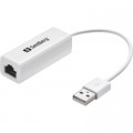 Sandberg Перехідник USB 2.0 Type-A to Ethernet RJ45 100Mb Sandberg (133-78)