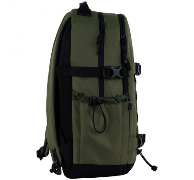 GoPack Рюкзак шкільний GoPack Education Teens 186 хакі (GO25-186L-3)