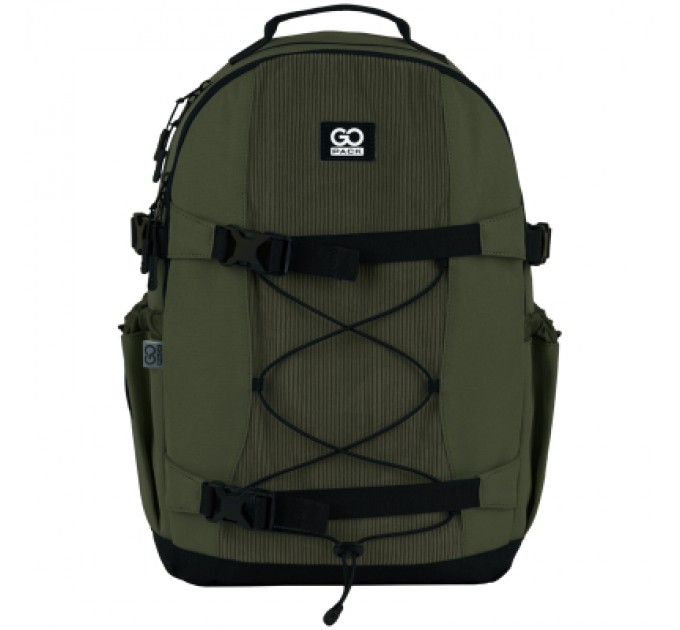GoPack Рюкзак шкільний GoPack Education Teens 186 хакі (GO25-186L-3)
