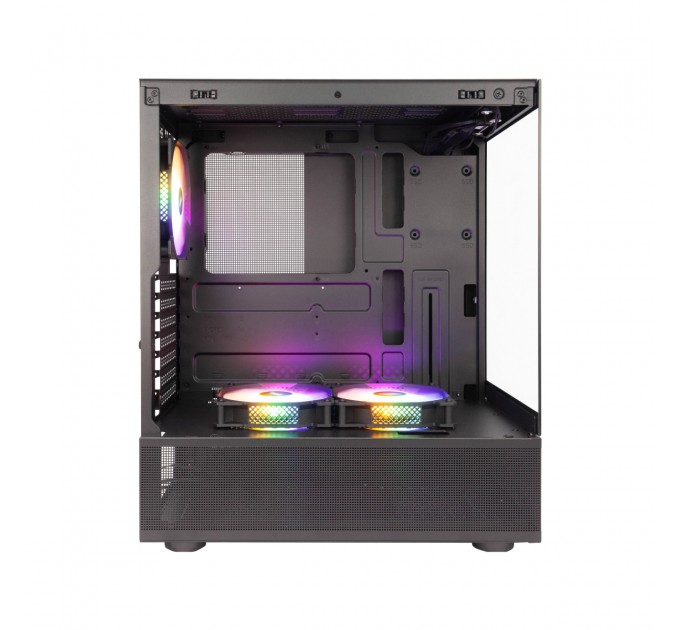 1stPlayer Корпус 1stPlayer Mi7-A-BK-2F7R-1F7 Black без БЖ