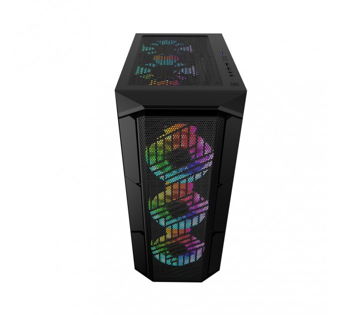 1stPlayer Корпус 1stPlayer XF-BK-4F7 Black без БЖ