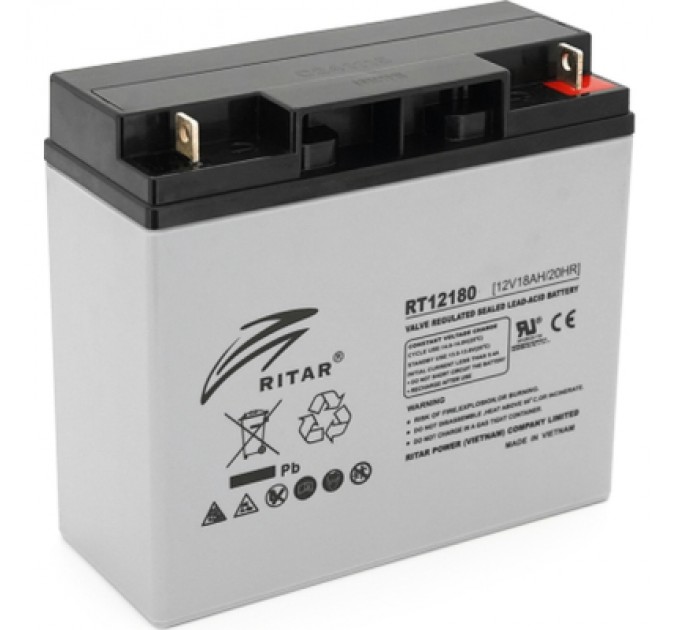 Ritar Батарея до ДБЖ Ritar RT12180GL5, 12V 18.0Ah (RT12180GL5)