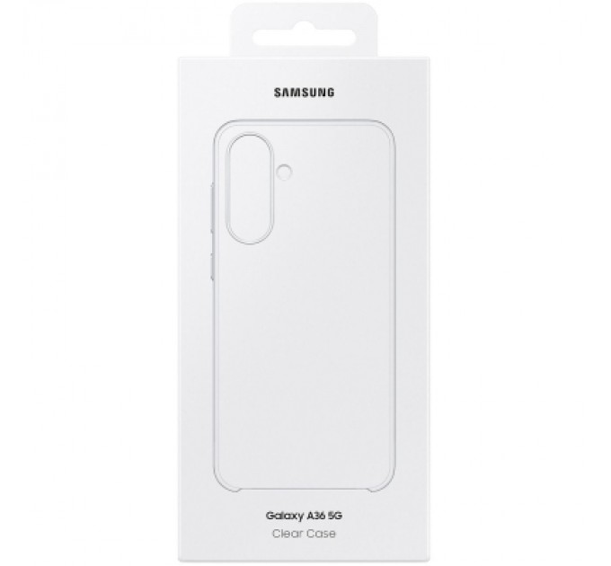 Samsung Чохол до мобільного телефона Samsung Galaxy A36 (A366) Clear Case (EF-QA366CTEGWW)