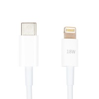 Кабель PowerPlant USB Type-C - Lightning, 18W, 1м  (CA913268)