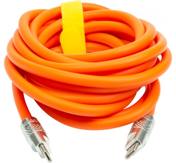 PowerPlant Кабель PowerPlant USB Type-C - USB Type-C (M/M) PD 120W, 3м, Orange (CA913923)