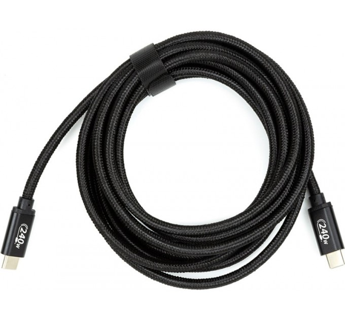 San Guan Кабель San Guan USB Type-C - USB Type-C (M/M) PD 240W, 3м, Black (CA914128)