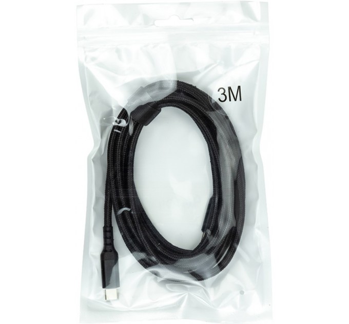 San Guan Кабель San Guan USB Type-C - USB Type-C (M/M) PD 60W, 3м, Black (CA914104)