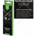 Vinga Дата кабель USB 2.0 AM to Micro 5P nylon 1m black Vinga (VCPDCMBN21BK)