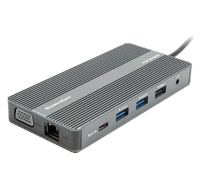Blueendless Концентратор USB Type-C Blueendless Space Grey (CA913886)