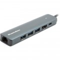 Blueendless Концентратор USB Type-C Blueendless Space Grey (CA913909)