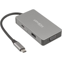 Концентратор USB Type-C HiSmart Grey (CA913879)