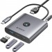 Orico Концентратор USB Type-C Orico FAX3-5P-GY-EP Grey (CA914227)