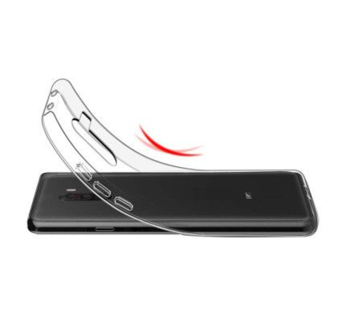 Laudtec Чохол до мобільного телефона Laudtec для Xiaomi Pocophone F1 Clear tpu (Transperent) (LC-XPF1)