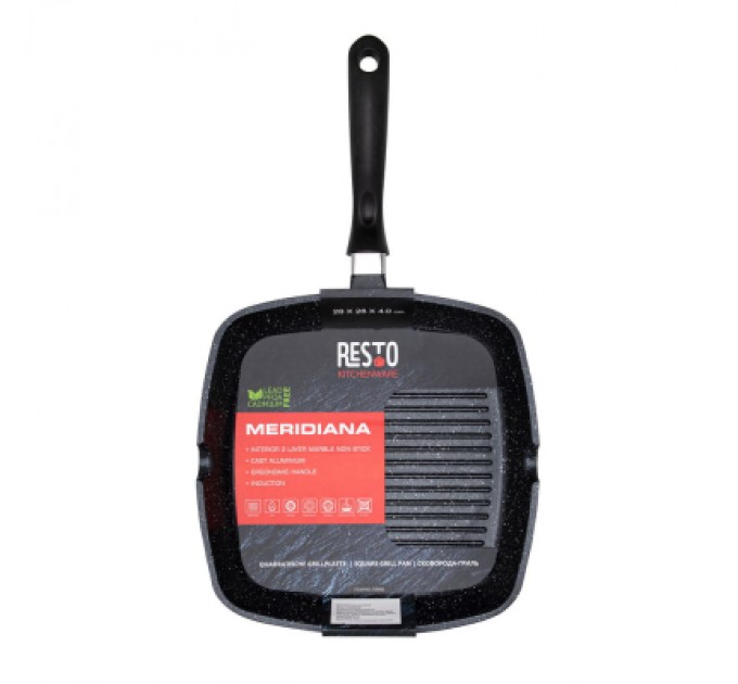 Resto Сковорода Resto Meridiana гриль 28 х 28 см (93406)