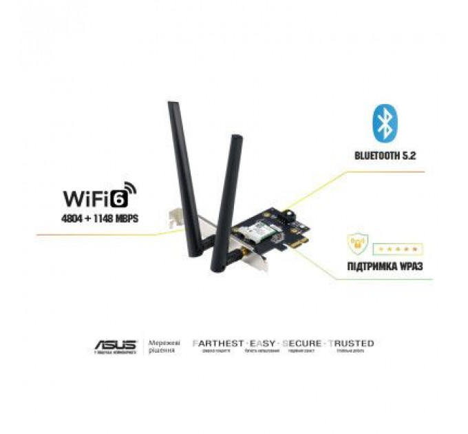 Мережева карта Wi-Fi ASUS PCE-AX1800