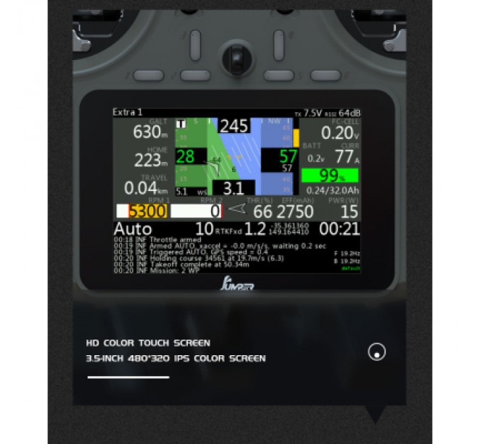 Jumper Пульт управління для дрона Jumper T15 VS-M HALL ELRS 915MHz (C10129)