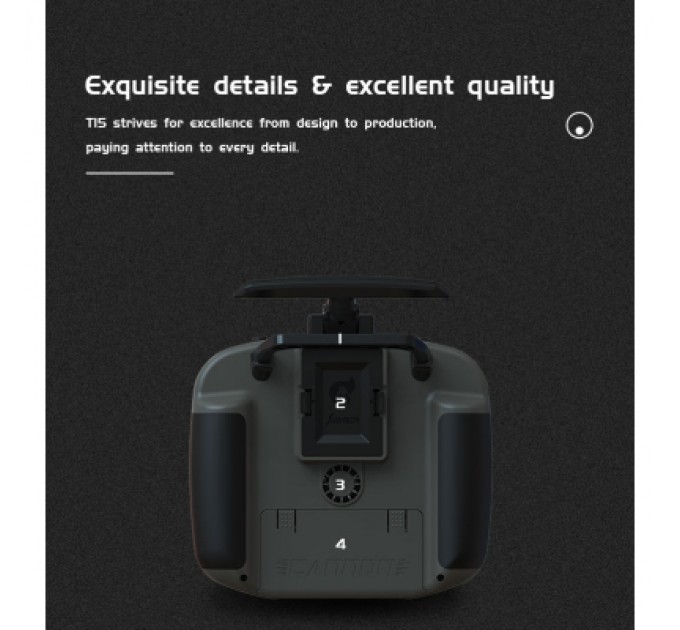 Jumper Пульт управління для дрона Jumper T15 VS-M HALL ELRS 915MHz (C10129)