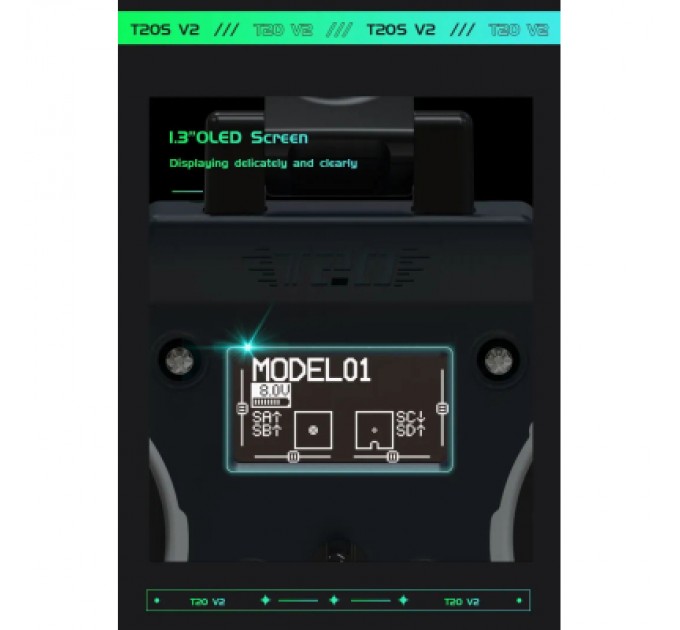 Jumper Пульт управління для дрона Jumper T20 V2 ELRS 915 Hall (C10113)