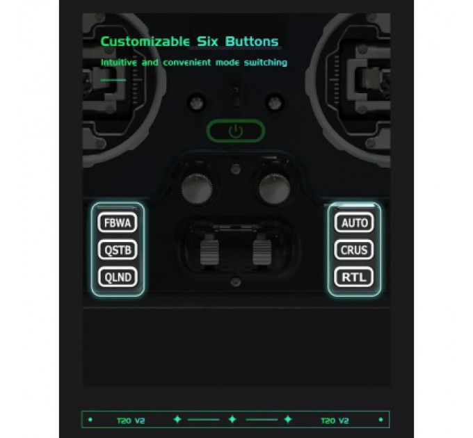 Jumper Пульт управління для дрона Jumper T20 V2 ELRS 915 Hall (C10113)