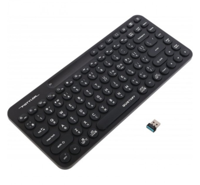 A4Tech Клавіатура A4Tech FBK36C Wireless/Bluetooth Black (4711421000222)