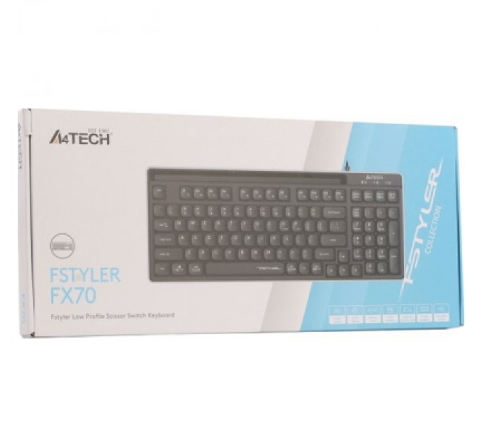 A4Tech Клавіатура A4Tech FX70 USB Black (4711421001861)