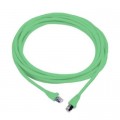 Molex Патч-корд 1м, UTP, cat.5e, LSZH, green Molex (PCD-01001-0J)
