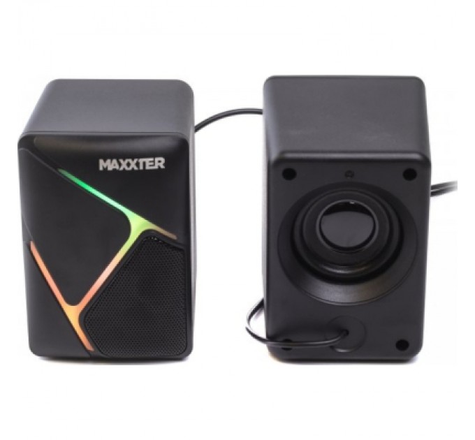 Maxxter Акустична система Maxxter CSP-U004RGB USB Black (CSP-U004RGB)